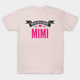 World's Best Mimi T-Shirt